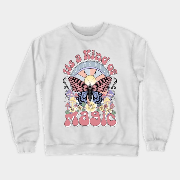 Its a Kind of Magic Crewneck Sweatshirt by MARK ASHKENAZI